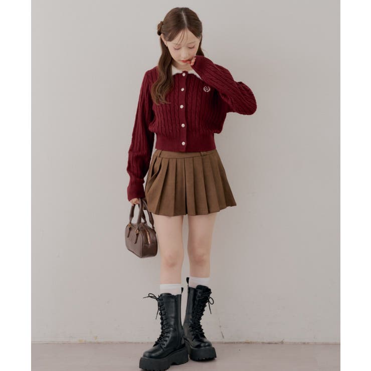 衿フェザーケーブルポロ | RMAF　NICE CLAUP / OLIVE des OLIVE | 詳細画像28 