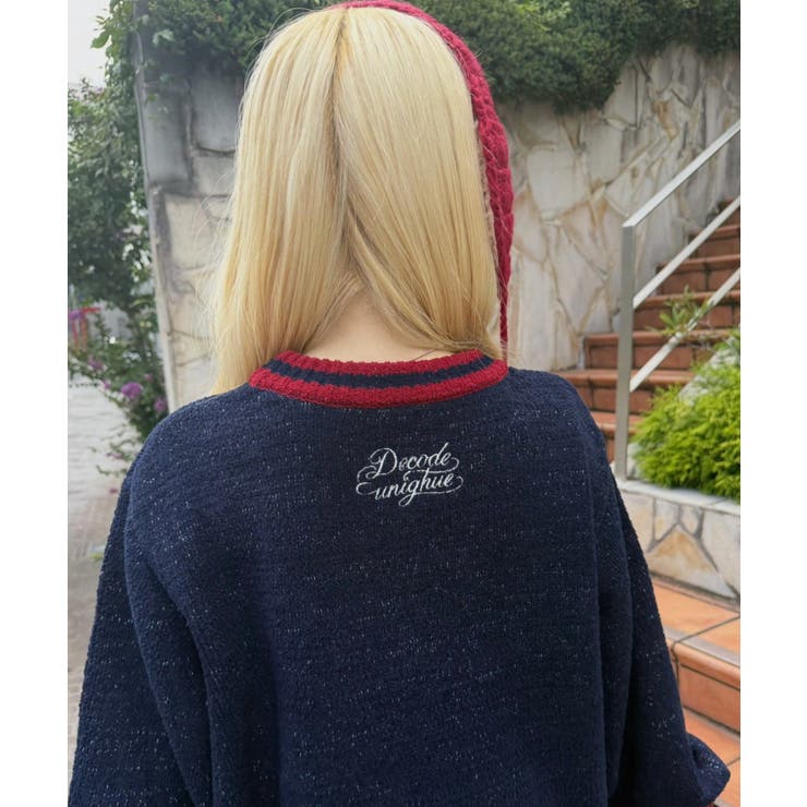 【5色展開】ハートロゴニット | RMAF　NICE CLAUP / OLIVE des OLIVE | 詳細画像28 