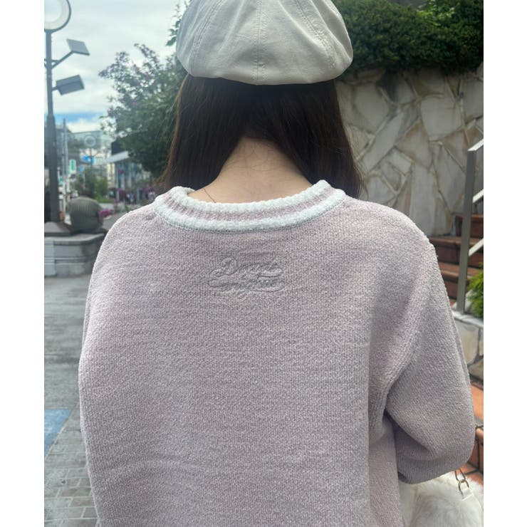 【5色展開】ハートロゴニット | RMAF　NICE CLAUP / OLIVE des OLIVE | 詳細画像40 