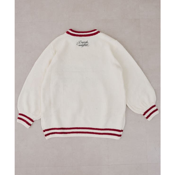 【5色展開】ハートロゴニット | RMAF　NICE CLAUP / OLIVE des OLIVE | 詳細画像31 