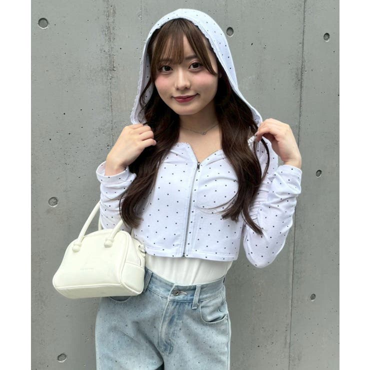 【UVカット】紫外線を90%カット！ロゴ刺繍 UVカットパーカー | RMAF　NICE CLAUP / OLIVE des OLIVE | 詳細画像60 