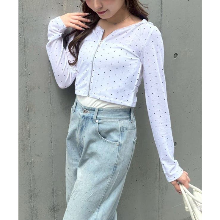 【UVカット】紫外線を90%カット！ロゴ刺繍 UVカットパーカー | RMAF　NICE CLAUP / OLIVE des OLIVE | 詳細画像61 