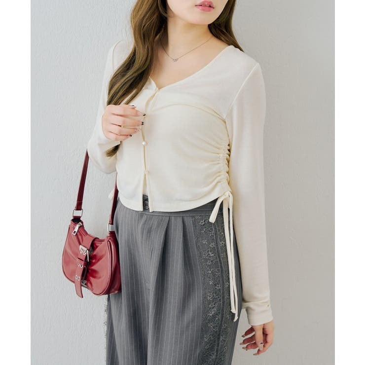 【UVカット】紫外線を90%カット！ドロストカーディガン | RMAF　NICE CLAUP / OLIVE des OLIVE | 詳細画像24 