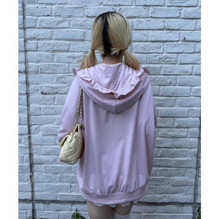 【6色展開】アソートロゴショート半袖パーカー | RMAF　NICE CLAUP / OLIVE des OLIVE | 詳細画像30 