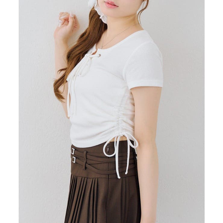 ドロストとレースアップテレコトップス | RMAF　NICE CLAUP / OLIVE des OLIVE | 詳細画像19 