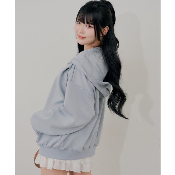 【6色展開】バックキラロゴビッグパーカー | RMAF　NICE CLAUP / OLIVE des OLIVE | 詳細画像13 
