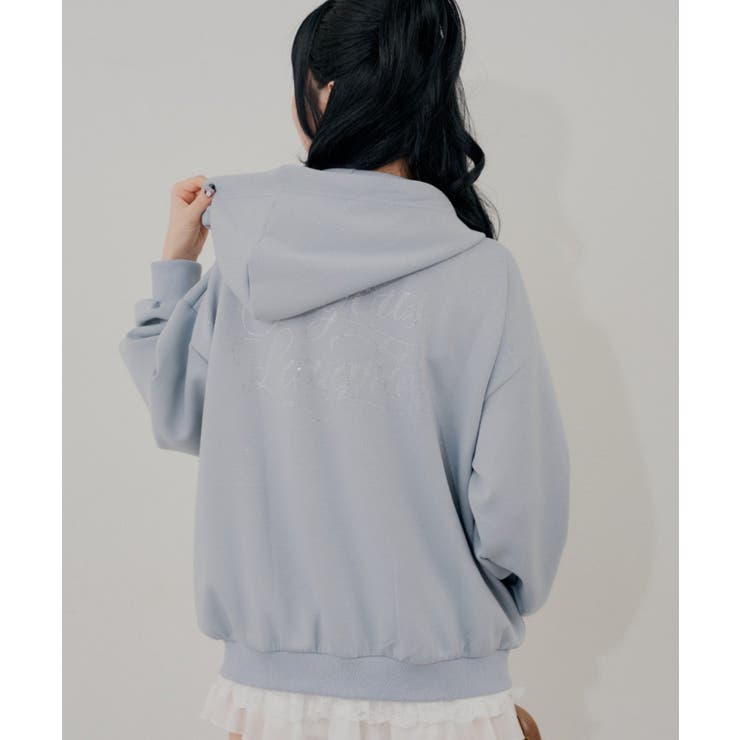 【6色展開】バックキラロゴビッグパーカー | RMAF　NICE CLAUP / OLIVE des OLIVE | 詳細画像14 