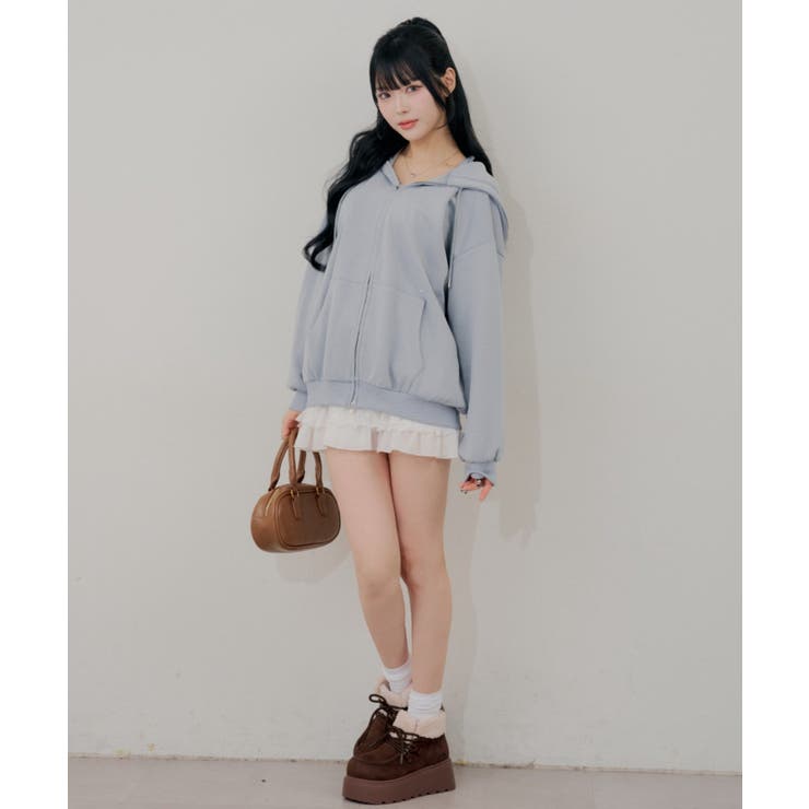【6色展開】バックキラロゴビッグパーカー | RMAF　NICE CLAUP / OLIVE des OLIVE | 詳細画像17 