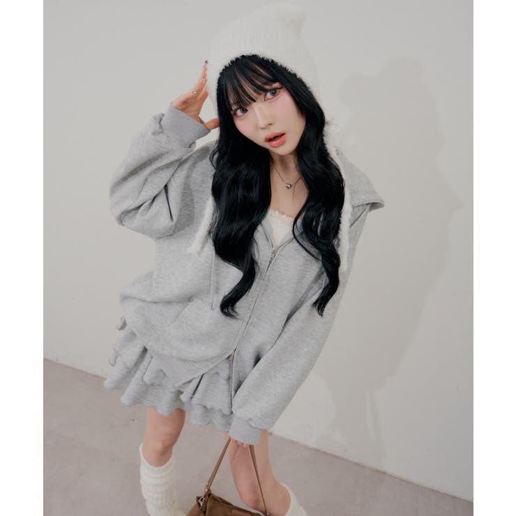 【6色展開】バックキラロゴビッグパーカー | RMAF　NICE CLAUP / OLIVE des OLIVE | 詳細画像19 