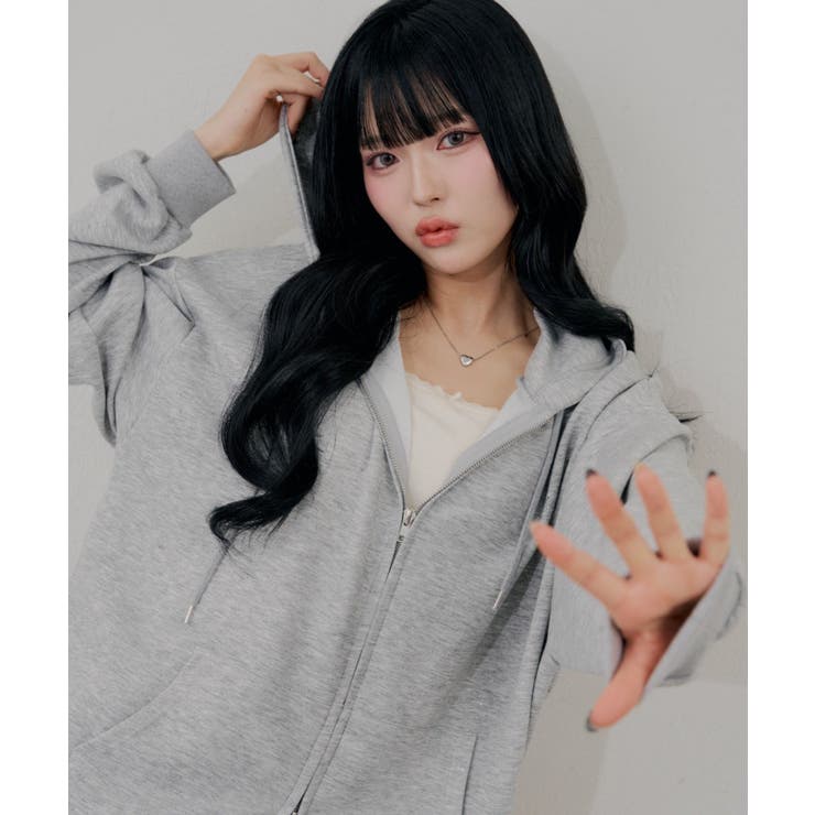 【6色展開】バックキラロゴビッグパーカー | RMAF　NICE CLAUP / OLIVE des OLIVE | 詳細画像22 