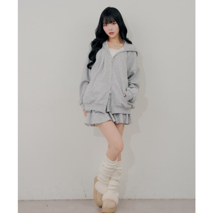 【6色展開】バックキラロゴビッグパーカー | RMAF　NICE CLAUP / OLIVE des OLIVE | 詳細画像27 