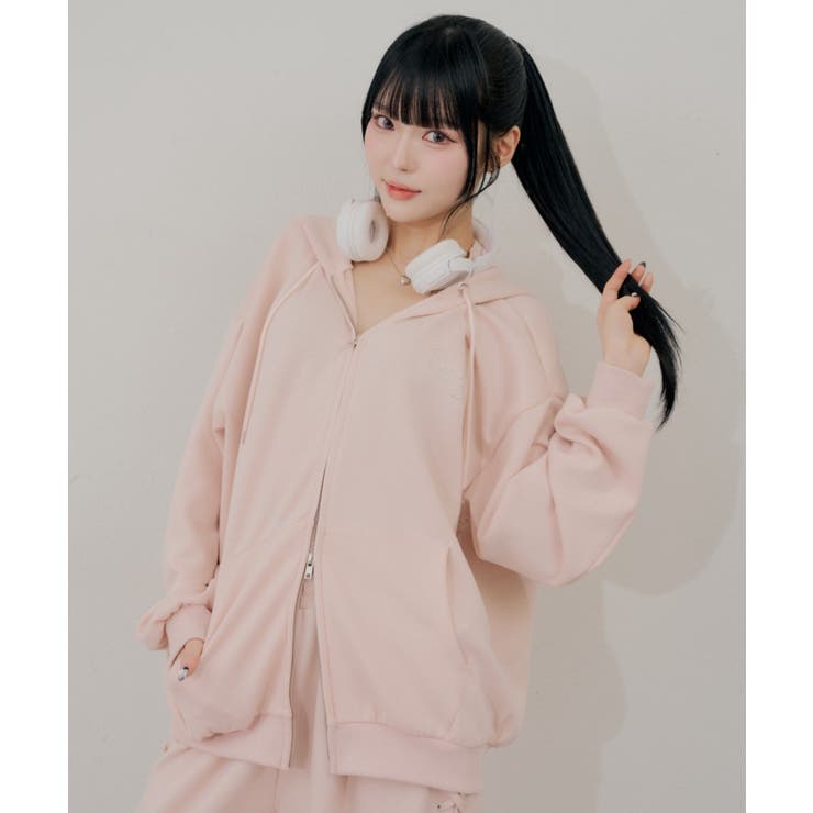 【6色展開】バックキラロゴビッグパーカー | RMAF　NICE CLAUP / OLIVE des OLIVE | 詳細画像34 
