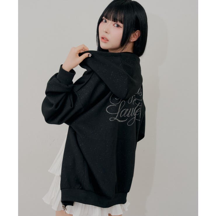【6色展開】バックキラロゴビッグパーカー | RMAF　NICE CLAUP / OLIVE des OLIVE | 詳細画像60 