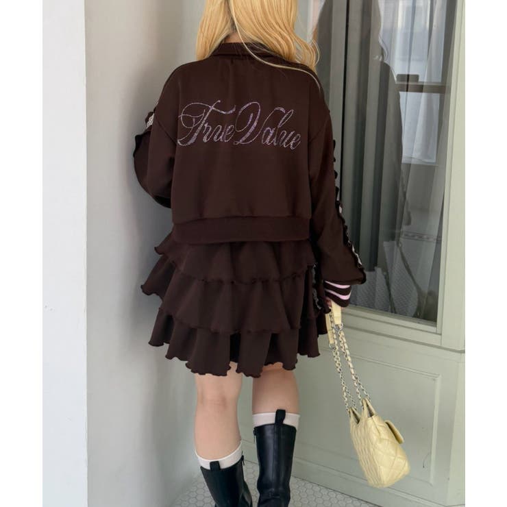 【セットアップ対応】キラキラトラックジャケット | RMAF　NICE CLAUP / OLIVE des OLIVE | 詳細画像6 