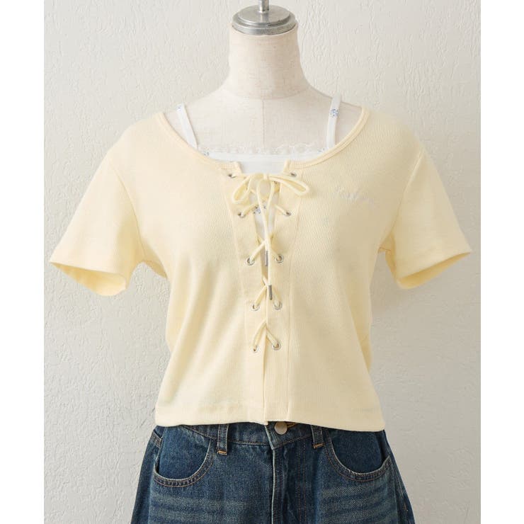 【5色展開】レースアップドッキングプルオーバー | RMAF　NICE CLAUP / OLIVE des OLIVE | 詳細画像24 
