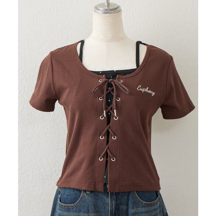 【5色展開】レースアップドッキングプルオーバー | RMAF　NICE CLAUP / OLIVE des OLIVE | 詳細画像27 