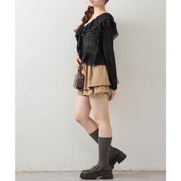 ラッフルカーディガン | RMAF　NICE CLAUP / OLIVE des OLIVE | 詳細画像14 