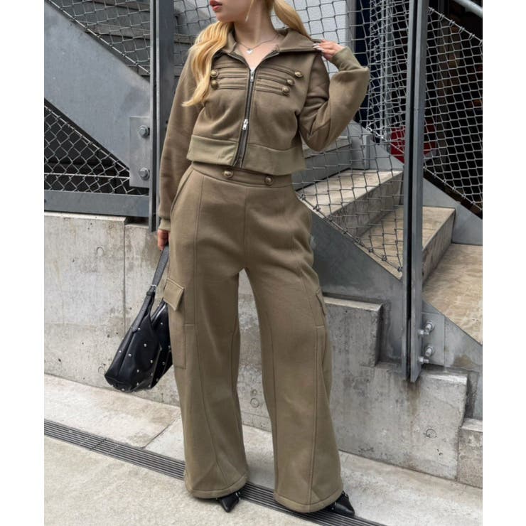 ナポレオン風ジップアップパーカー | RMAF　NICE CLAUP / OLIVE des OLIVE | 詳細画像29 
