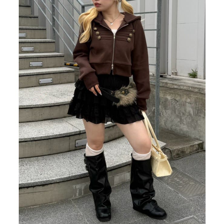 ナポレオン風ジップアップパーカー | RMAF　NICE CLAUP / OLIVE des OLIVE | 詳細画像37 