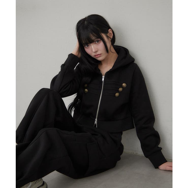 ナポレオン風ジップアップパーカー | RMAF　NICE CLAUP / OLIVE des OLIVE | 詳細画像43 