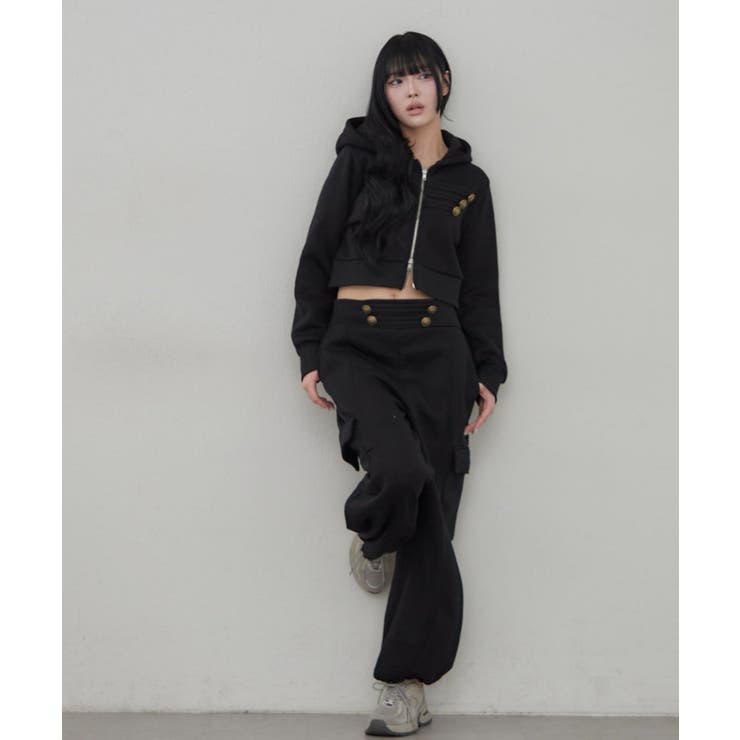 ナポレオン風ジップアップパーカー | RMAF　NICE CLAUP / OLIVE des OLIVE | 詳細画像48 