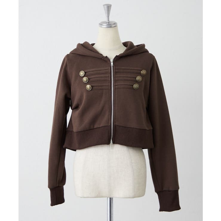 ナポレオン風ジップアップパーカー | RMAF　NICE CLAUP / OLIVE des OLIVE | 詳細画像42 