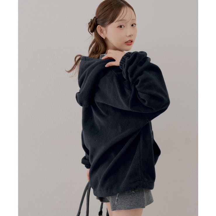【5色展開】UCAフリースパーカー | RMAF　NICE CLAUP / OLIVE des OLIVE | 詳細画像7 
