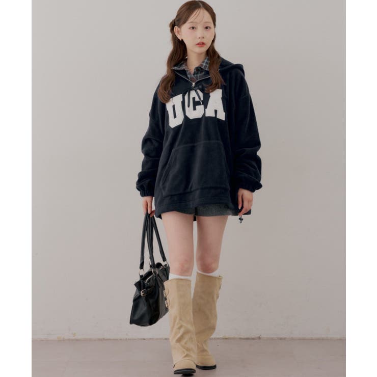 【5色展開】UCAフリースパーカー | RMAF　NICE CLAUP / OLIVE des OLIVE | 詳細画像9 