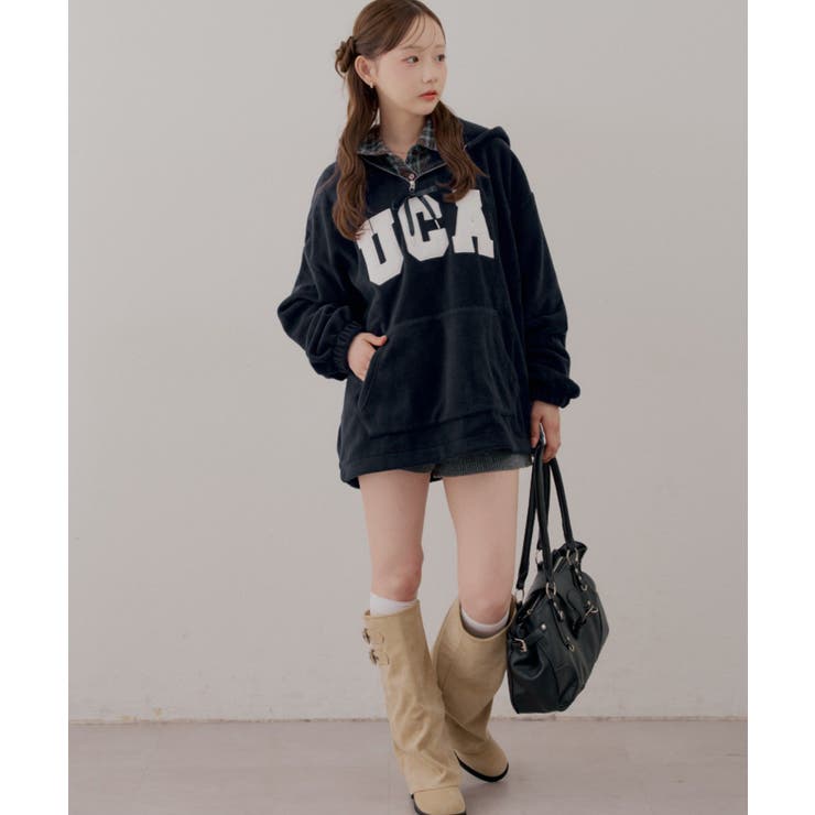 【5色展開】UCAフリースパーカー | RMAF　NICE CLAUP / OLIVE des OLIVE | 詳細画像10 