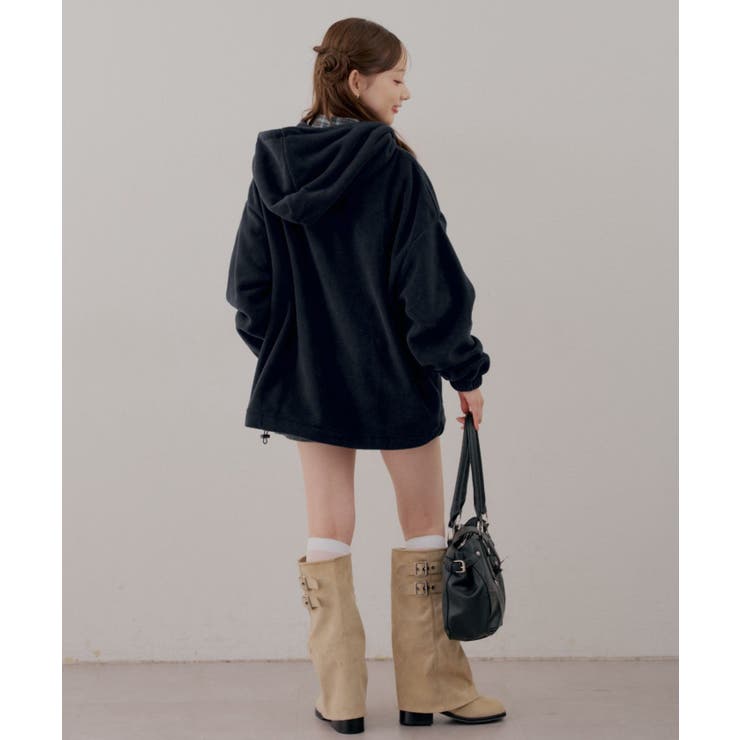 【5色展開】UCAフリースパーカー | RMAF　NICE CLAUP / OLIVE des OLIVE | 詳細画像12 