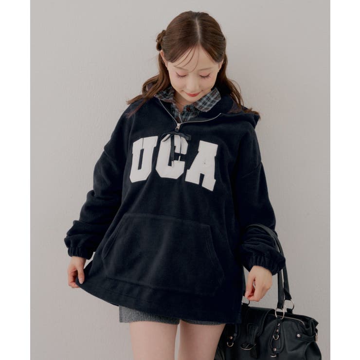 【5色展開】UCAフリースパーカー | RMAF　NICE CLAUP / OLIVE des OLIVE | 詳細画像3 