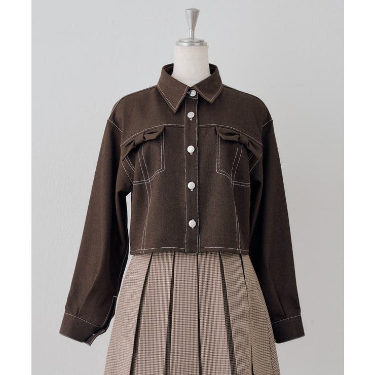 【セットアップ対応】リボンフラップブルゾン | RMAF　NICE CLAUP / OLIVE des OLIVE | 詳細画像19 