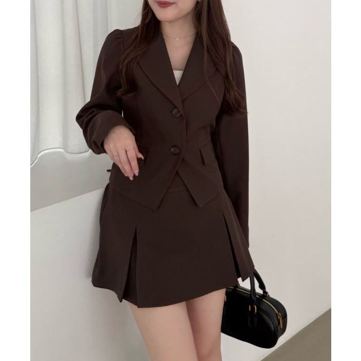 【セットアップ対応】レースアップショートジャケット | RMAF　NICE CLAUP / OLIVE des OLIVE | 詳細画像1 