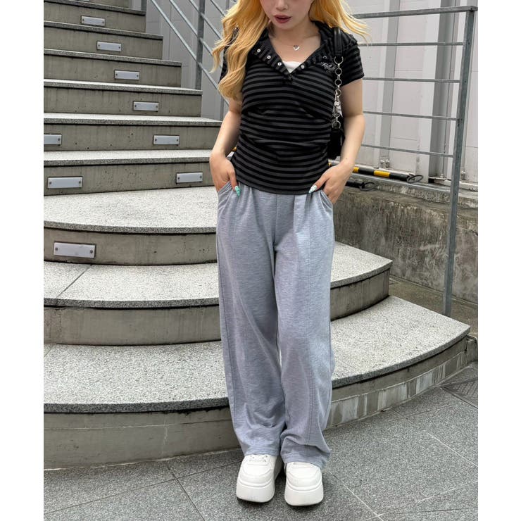 【セットアップ】ヘンリーネックパーカー×パンツ | RMAF　NICE CLAUP / OLIVE des OLIVE | 詳細画像14 