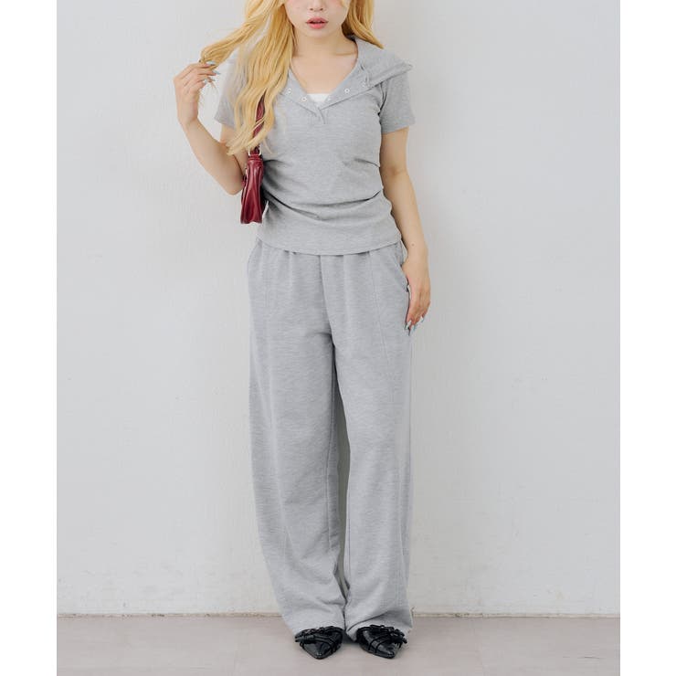 【セットアップ】ヘンリーネックパーカー×パンツ | RMAF　NICE CLAUP / OLIVE des OLIVE | 詳細画像21 