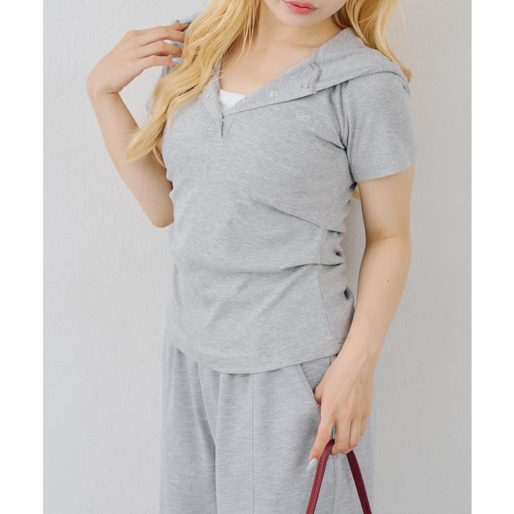 【セットアップ】ヘンリーネックパーカー×パンツ | RMAF　NICE CLAUP / OLIVE des OLIVE | 詳細画像23 