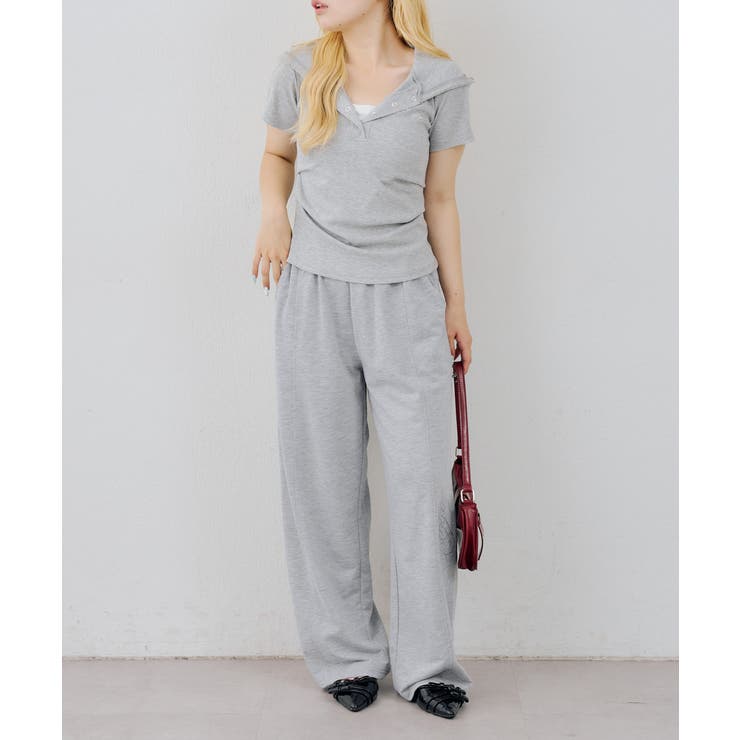 【セットアップ】ヘンリーネックパーカー×パンツ | RMAF　NICE CLAUP / OLIVE des OLIVE | 詳細画像26 