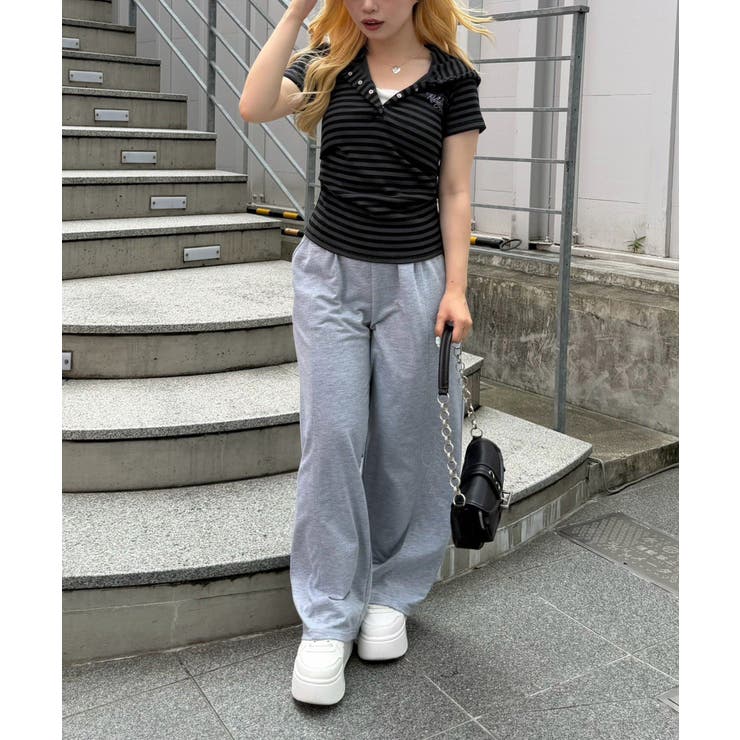 【セットアップ】ヘンリーネックパーカー×パンツ | RMAF　NICE CLAUP / OLIVE des OLIVE | 詳細画像4 
