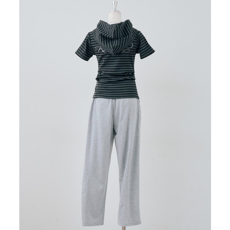 【セットアップ】ヘンリーネックパーカー×パンツ | RMAF　NICE CLAUP / OLIVE des OLIVE | 詳細画像4 