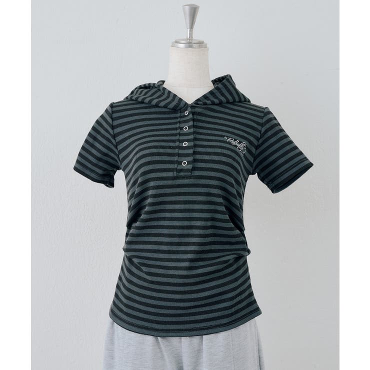 【セットアップ】ヘンリーネックパーカー×パンツ | RMAF　NICE CLAUP / OLIVE des OLIVE | 詳細画像5 