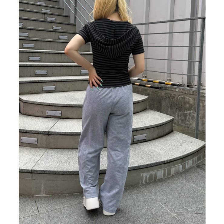 【セットアップ】ヘンリーネックパーカー×パンツ | RMAF　NICE CLAUP / OLIVE des OLIVE | 詳細画像6 