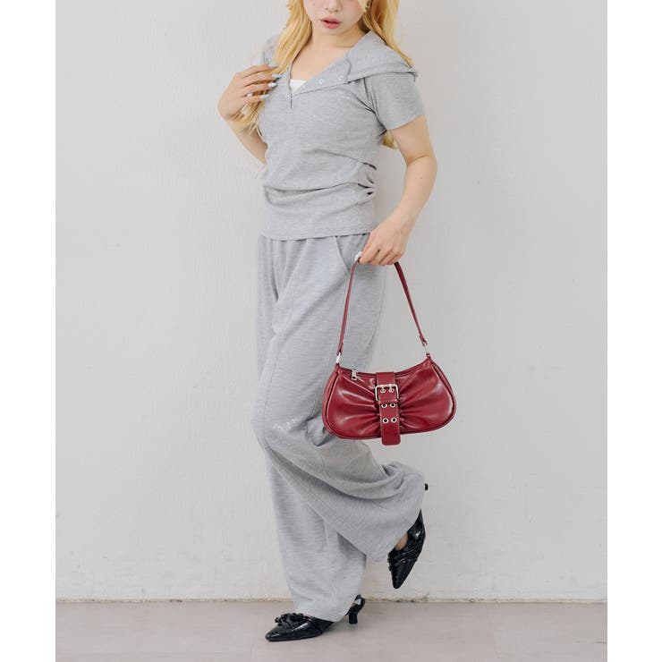 トップグレー | 【セットアップ】ヘンリーネックパーカー×パンツ | RMAF　NICE CLAUP / OLIVE des OLIVE