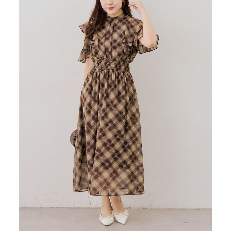 肩開き後リボンワンピース | RMAF　NICE CLAUP / OLIVE des OLIVE | 詳細画像24 