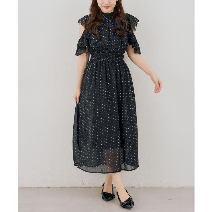 肩開き後リボンワンピース | RMAF　NICE CLAUP / OLIVE des OLIVE | 詳細画像42 