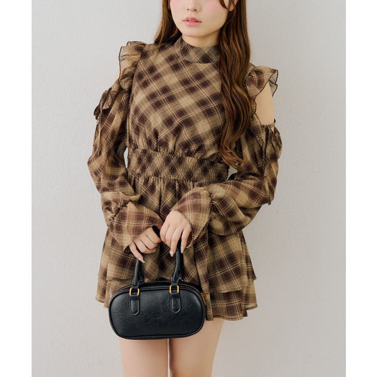 肩あきリボンワンピース | RMAF　NICE CLAUP / OLIVE des OLIVE | 詳細画像12 