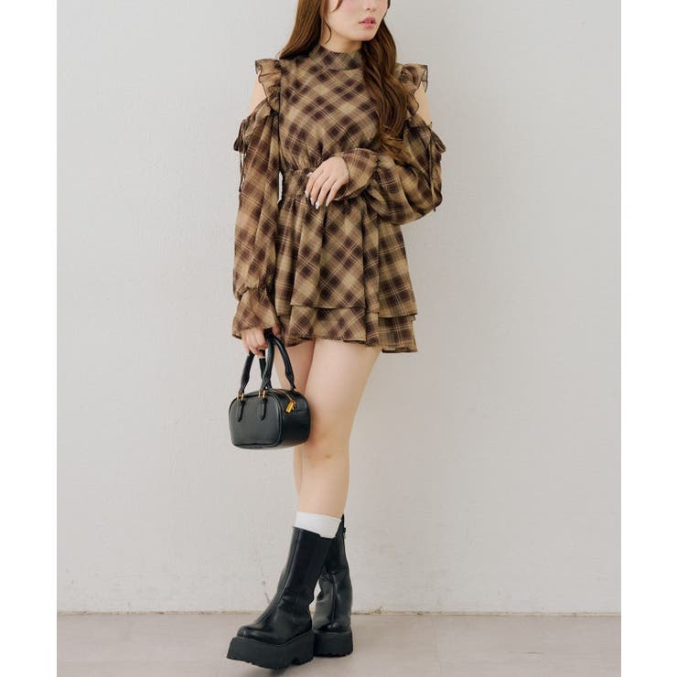 肩あきリボンワンピース | RMAF　NICE CLAUP / OLIVE des OLIVE | 詳細画像17 