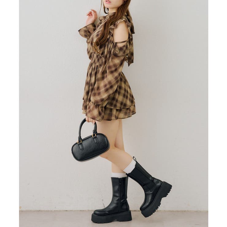 肩あきリボンワンピース | RMAF　NICE CLAUP / OLIVE des OLIVE | 詳細画像19 