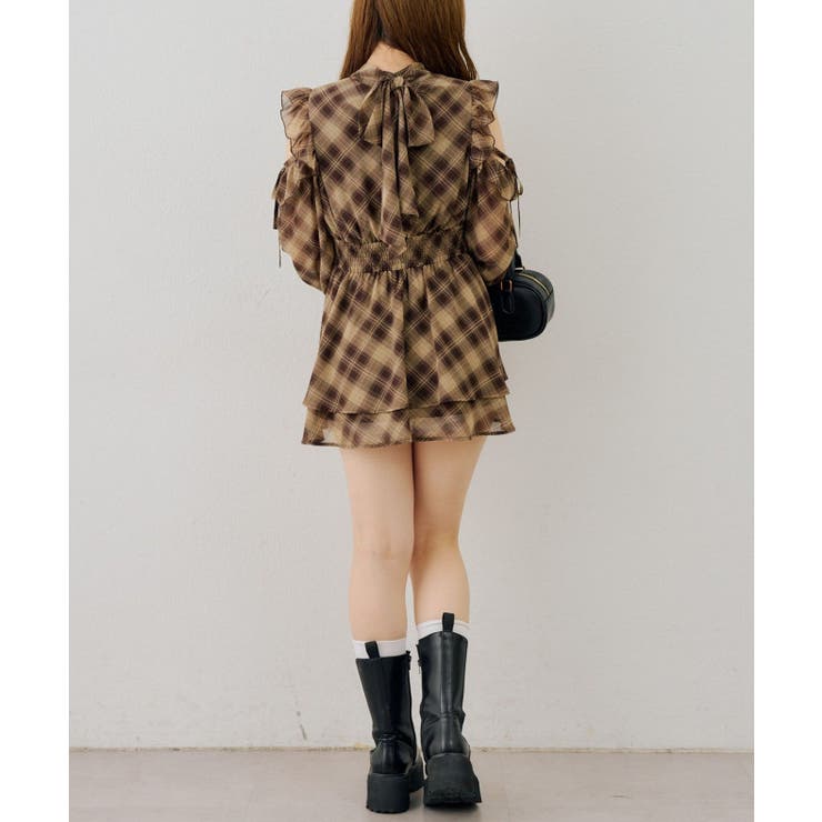 肩あきリボンワンピース | RMAF　NICE CLAUP / OLIVE des OLIVE | 詳細画像20 
