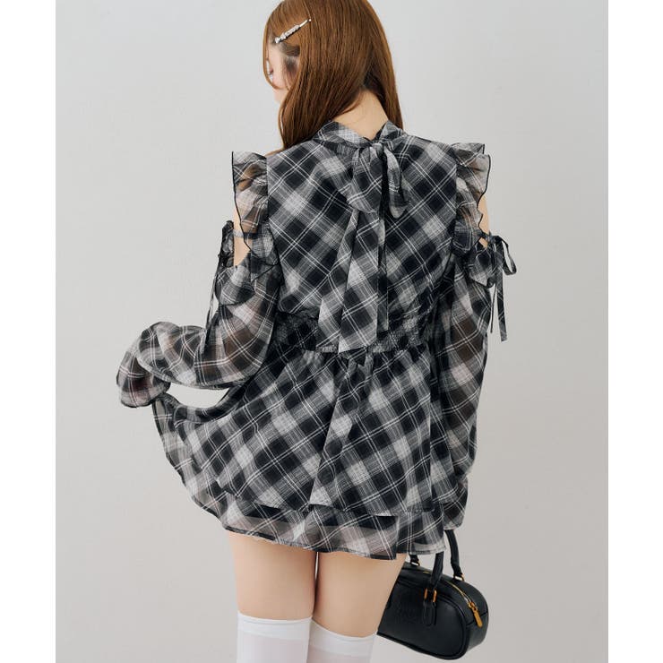 肩あきリボンワンピース | RMAF　NICE CLAUP / OLIVE des OLIVE | 詳細画像30 