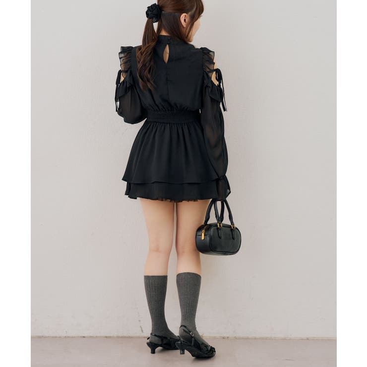 肩あきリボンワンピース | RMAF　NICE CLAUP / OLIVE des OLIVE | 詳細画像28 